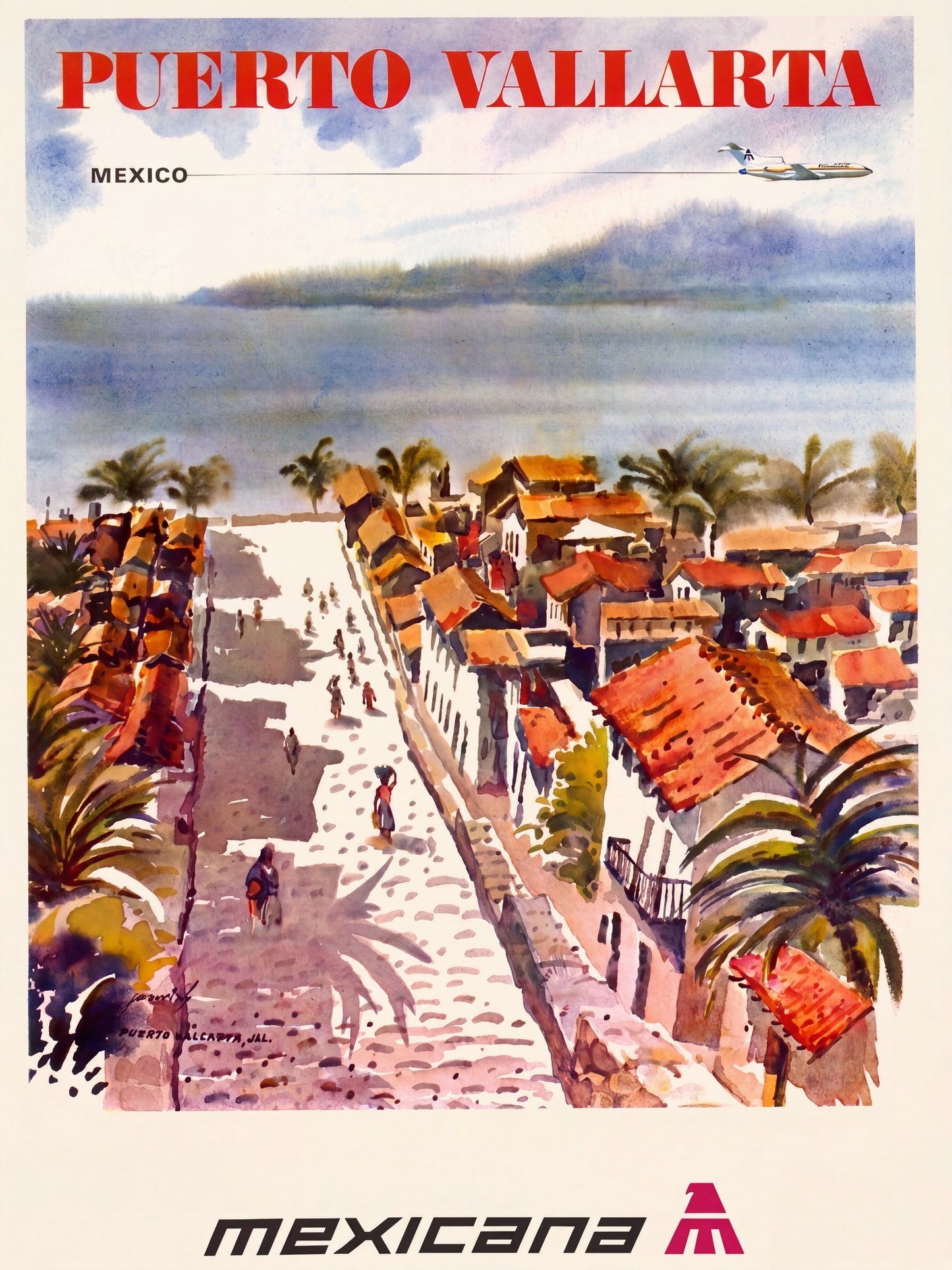 Puerto Vallarta 1969 | Mexicana Airlines Barrios