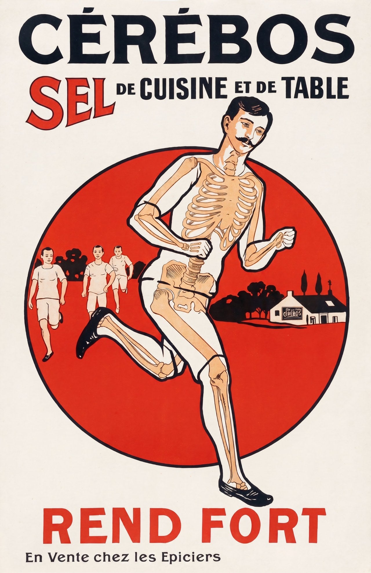 Cerebos Salt 1900s | French Belle Époque Advertising Poster