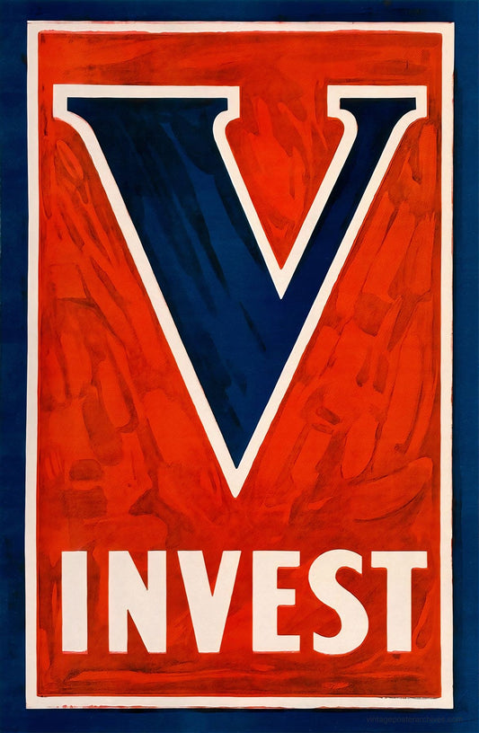 V Invest 1917 | WWI Liberty Bonds Poster
